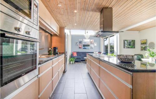 Kitchen, Holiday Home Mimosavej Ebeltoft Iii in Vibaek Strand