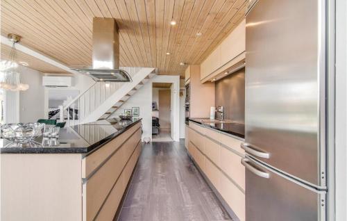 Kitchen, Holiday Home Mimosavej Ebeltoft Iii in Vibaek Strand