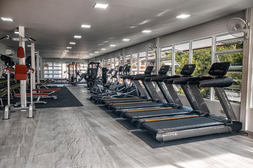 Fitness center, Ban's Diving Resort in Sairee Beach