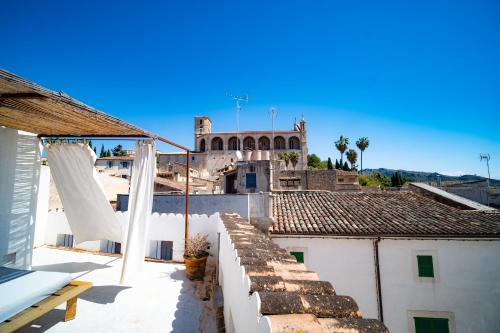 陽台/露台, Hotel Forn Nou in 阿爾塔