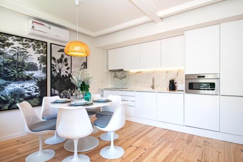 廚房, Mama Coco Cascais Apartments in 巴洛奧杜羅薩里奧