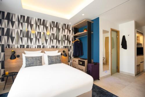 1 double bed