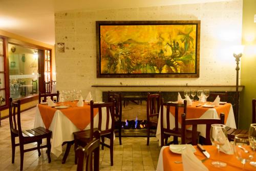 Restoran, El Cabildo Hotel in Arequipa