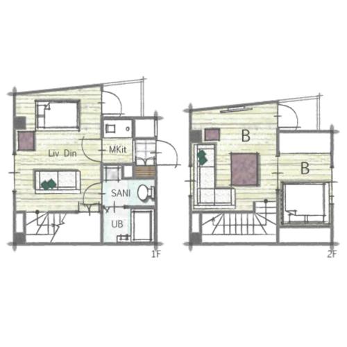 Two Bedroom (6 adults)