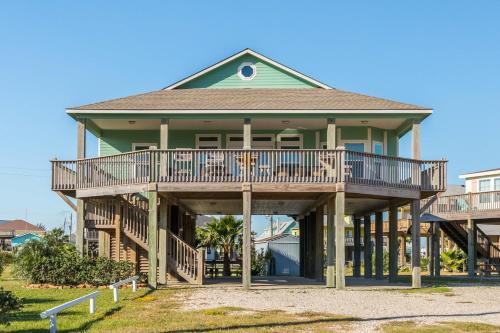 Beachslapped in Bolivar Peninsula, USA