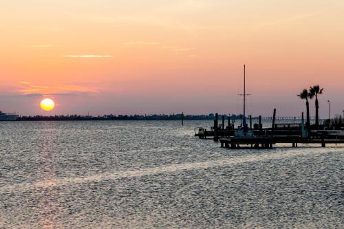 Sandy Shores in Galveston, USA