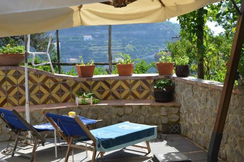 Erkély/terasz, Villa La Zagara in Minori