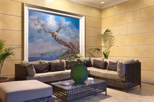 Bar/ Salón, Ulisse Deluxe Hostel in Sorrento