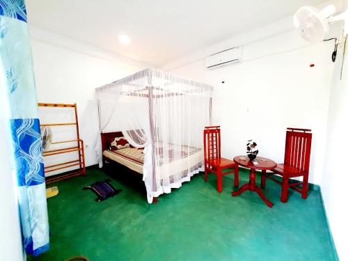 1 double bed