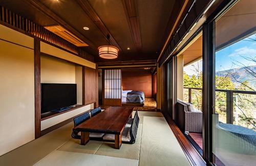 箱根料理宿 弓庵デラックスツインルーム