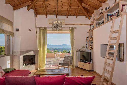  Irida's House, a fairylike house with supurb view in Korakiaí