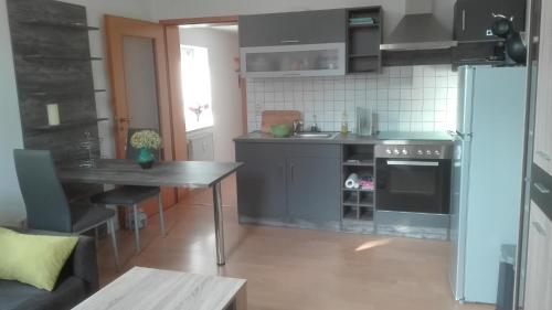 廚房, Gästewohnung Rüdiger (Gastewohnung Rudiger) in 基希貝格