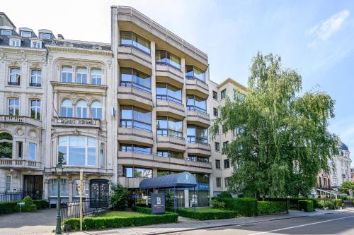 A szálláshely kívülről, B-Aparthotels Montgomery near Autoworld Múzeum