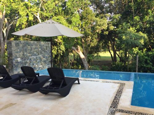 สระว่ายน้ำ, STUDIO 102 Puerto Aventuras private complex with swimming pool in เปอร์โต อเวนทูรัส