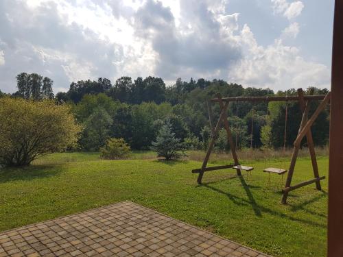 Spēļu laukums, Holiday Villa Stupna in Vidochov