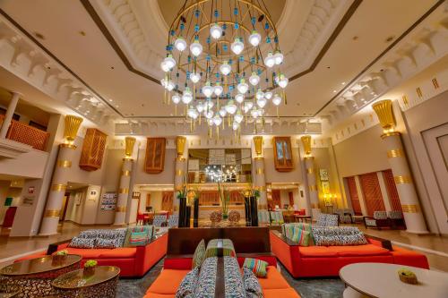 Buitenkant, Continental Hotel Hurghada. in Hurghada