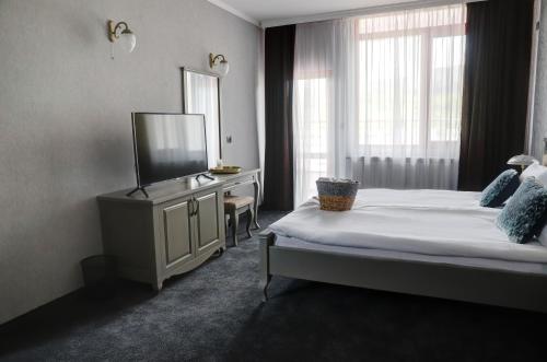 共用Lounge/電視區, Prity Sport Botique Hotel in 上奧里亞霍維察