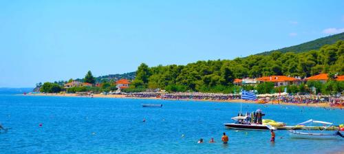  For a great vacational experience in Chalkidi, this apartment is a great choice. in Psakoudia