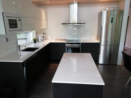 Kitchen, Villa Timantti in Nilsia