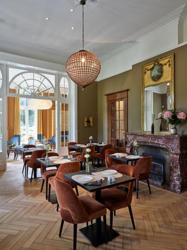 餐廳, Boutique Hotel Ter Wallen in 伊澤海姆