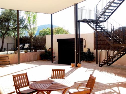 Erkély/terasz, Cottage in Navas de Estena near Cabaneros Park in Navas De Estena