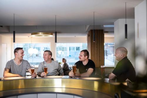 Bar/ Salón, KOMPAS Hotel Aalborg in Aalborg