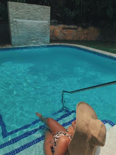Swimming pool, Hotel Gardenia Inn in San Salvador