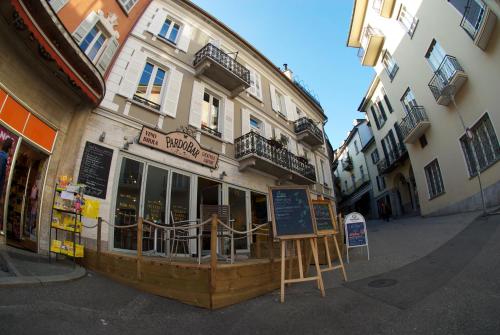 Eingang, Pardo Bar in Locarno