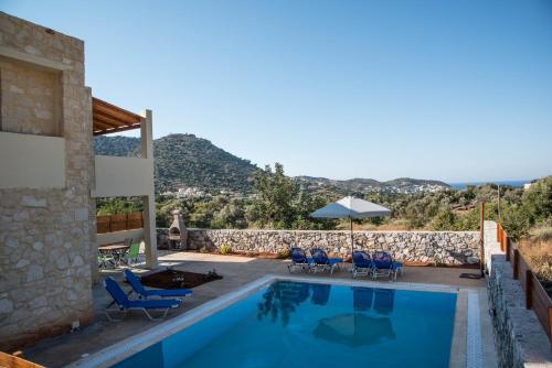  crete stone villas in Vlikhádha