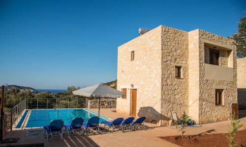  crete stone villas in Vlikhádha