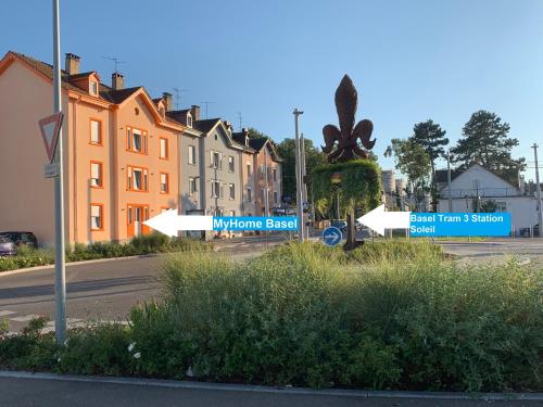 Bejárat, 39 négyzetméteres, 1 hálószobás Apartman 1 fürdőszobával Saint-Louis területén (Comfort Stay Basel Airport 3A44) in Saint-Louis