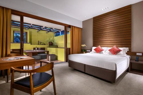 Quarto duplo, clube, acesso ao lounge
