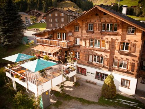 Nangijala Hostel in Disentis, Schweiz