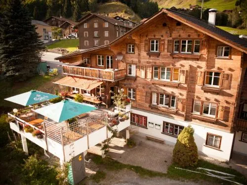 Nangijala Hostel in Disentis, Schweiz