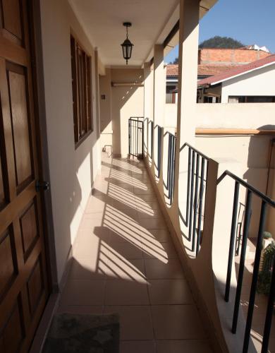 Erkély/terasz, Casa Los Jazmines in Sucre