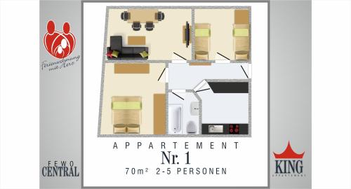 微玛瑞亚公寓 - 中央 微玛瑞亚公寓 - 中央