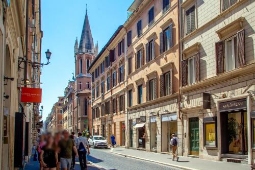 로마 Piazza di Spagna Moda Luxury Apartment 3성급 싱글룸 수영장