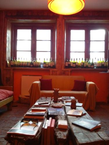 Koplietošanas atpūtas telpa ar TV, Portezuelo del Viento - Hostel de Montana in Puente Del Inca
