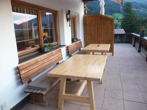 شرفة/ تراس, Apartment Haus Dahoam in Alpbach