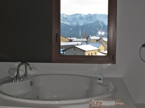 Fürdőszoba, Hotel Mirador in Lles de Cerdanya