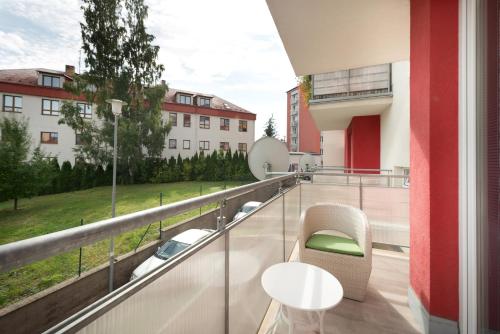 Balcony/terrace, B2B Apartments in Jihlava