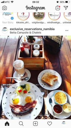 Mâncare şi băutură, Betta Camp in Maltahohe