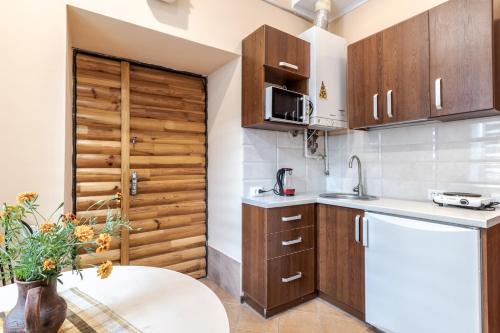 مطبخ, Comfortable Apartment on Franko in مقاطعة ليشاكيفسكي