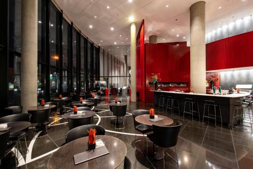 酒吧/高級酒吧, 波爾塔菲拉酒店4*Sup (Hotel Porta Fira 4* Sup) in 洛斯皮塔萊de Llobregat