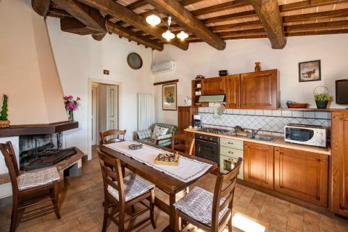 廚房, Agriturismo Malagronda in 皮耶韋城