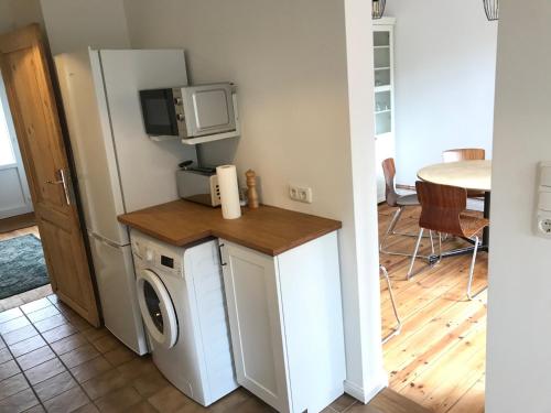 廚房, Haus Schönkamp, ganzes Ferienhaus mit Garten & Parkplatz (Haus Schonkamp, ganzes Ferienhaus mit Garten & Parkplatz) in 盧貝克