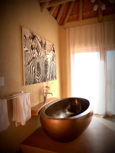 Fürdőszoba, Sandfontein Lodge & Nature Reserve in Karasburg