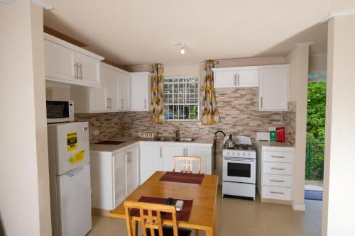 Kitchen, THE COTTAGE, SAINT DAVIDS in St. Micheal