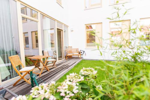 Létesítmények, Eckhof Domizil - Großzügige Ferienwohnung mit kleinem Garten in der Altstadt von Gotha (Eckhof Domizil - Großzugige Ferienwohnung mit kleinem Garten in der Altstadt von Gotha) in Gotha Városközpont
