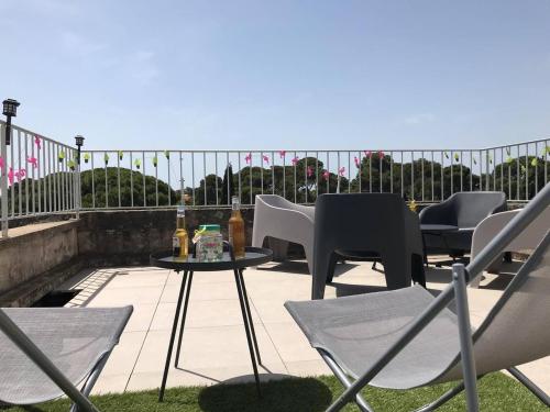 Le Soregia - Elegant T2, Clim, parking, rooftop